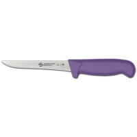 Nóż do trybowania Supra Colore, Ambrogio Sanelli, Supra colore, wąskie ostrze, fioletowy, (L)280mm