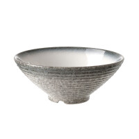 Miska stożkowa SILK, Fine Dine, jasnoszary, ⌀225mm