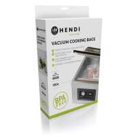Worki do gotowania sous-vide do pakowarek komorowych, HENDI, 100 szt., 200x150mm