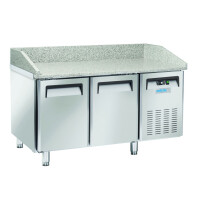 Stół chłodniczy do pizzy 2-drzwiowy, Arktic, 600x400, 128L, 220-240V/210W