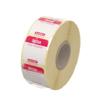 Etykiety Food Safety na każdy dzień tygodnia – wielorazowe - RO, BG, EN, HENDI, Środa, 1000 szt., 25x25mm