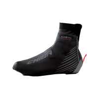 Chiba race ochraniacze przeciwdeszczowe na buty rowerowe, czarne 31473 - Rozmiar: M