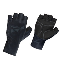 Rogelli bike logan 006.343 męskie rekawiczki rowerowe, czarne - Rozmiar: M