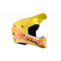Sissixone 661 reset geo citrus kask rowerowy fullface żółto-pomarańczowy - Rozmiar: 62-63
