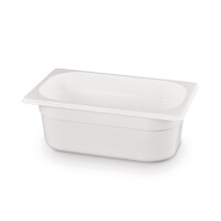 Tava gastronom GN 1/4, HENDI, 2,8L, Alb, 265x162x(H)100mm
