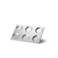 Tava aluminiu GN 1/1, cu forme, HENDI, 530x325x(H)mm