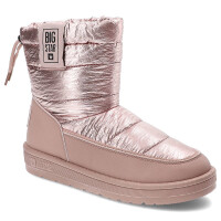 Różowe Śniegowce Big Star Damskie Zimowe Buty