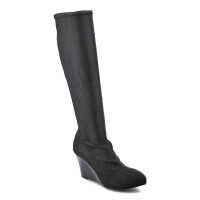 Czarne Kozaki Massimo Poli Damskie Eleganckie Buty