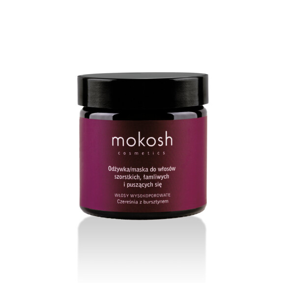 Odżywka/maska do włosów szorstkich, łamliwych i puszących się - Czereśnia z bursztynem 60ml