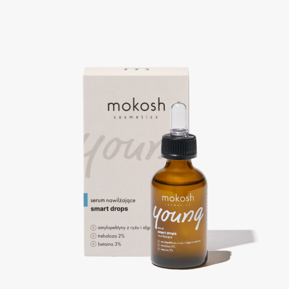 Young | Krok 3 | Serum nawilżające smart drops 30ml u