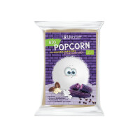 Popcorn de porumb albastru cu unt de Shea 100 g