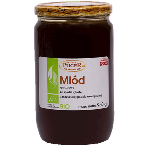 Miere de mierea de albine din mierea de conifere BIO 950 g