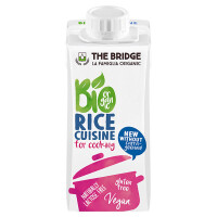 Cremă de orez pentru gătit fără gluten, fără adaos de zahăr 200ml - The Bridge