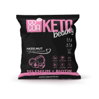 Alune de pădure în ciocolată neagră keto beauty 70 g - Cacao