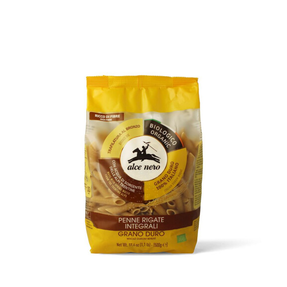 Paste (făină integrală de griș) penne BIO 500 g