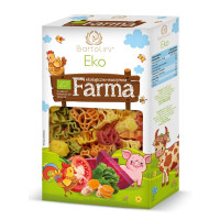 Paste (paste de semolă cu legume uscate) pentru copii ferma BIO 250 g