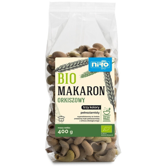 Paste de spelta trei culori 400 g BIO