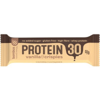 Baton proteic 30% vanilie crocantă fără gluten 50 g