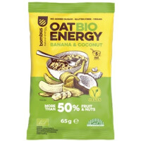 Fulgii de ovăz fără gluten cu banane și nucă de cocos BIO 65 g