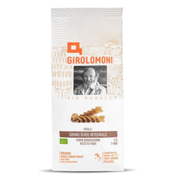 Paste fusilli din grâu dur integral BIO 500 g