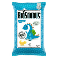Dinosaurs chipsuri de porumb cu sare de mare NO GLASS. BIO 30 g