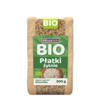 Fulgi de secară BIO 300 g - Naturavena
