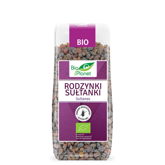 Sultane fără gluten BIO 200 g