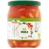 Fasole în sos de roșii fără gluten BIO 440 g