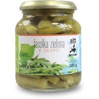 Fasole verde în saramură în borcan BIO 340 g (185 g)
