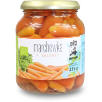 Morcovi în marinadă în borcan BIO 340 g (215 g)