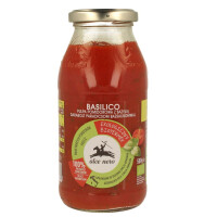Pulpă de roșii cu busuioc BIO 500 g