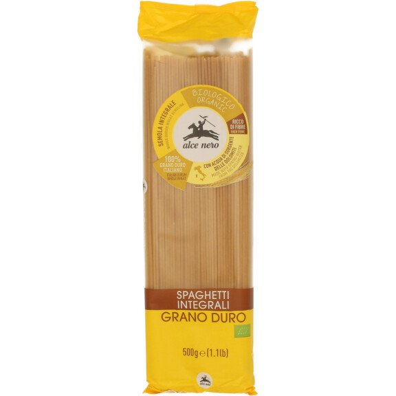 Paste (făină integrală de griș) spaghete BIO 500 g