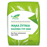 Făină integrală de secară tip 2000 BIO 1 kg