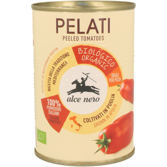 Conserve de roșii pelati fără piele BIO 400 g