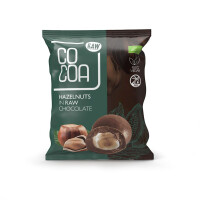 Alune de pădure în ciocolată crudă BIO 70 g