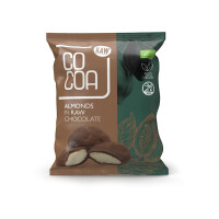 Migdale în ciocolată crudă BIO 70 g