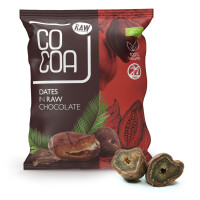 Curmale în ciocolată crudă BIO 70 g