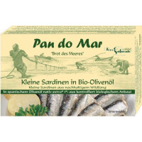 Sardine în ulei de măsline BIO 120 g