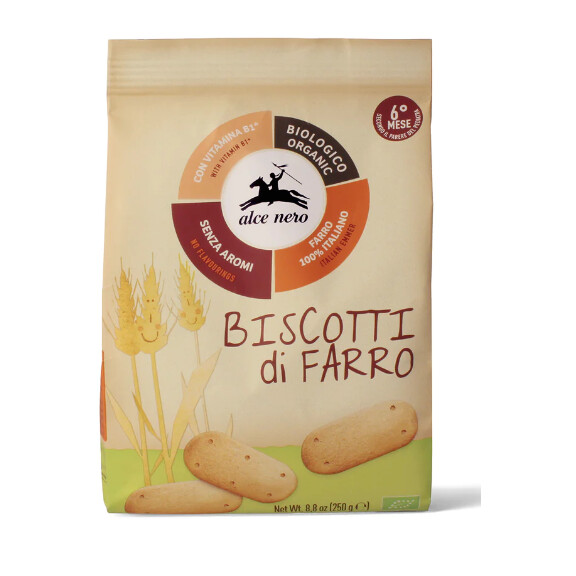 Biscuiți din spelta cu vitamina B1 Bio 250 g