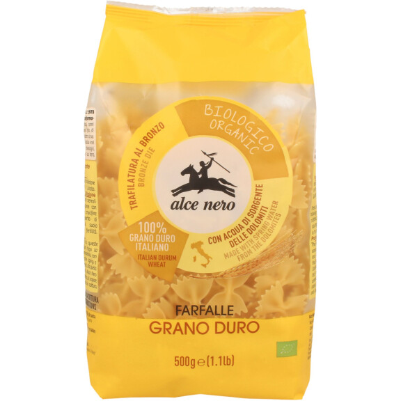 Paste făinoase farfalle BIO 500 g
