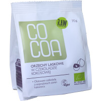 Alune de pădure în ciocolată cu nucă de cocos BIO 70 g