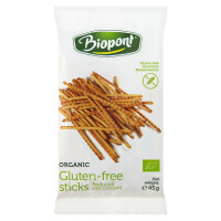 Batoane ușor sărate fără gluten BIO 45 g