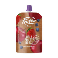 Piure de mere cu fructe roșii BIO 100 g