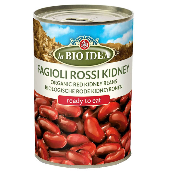 Fasole roșie boabe (conservă) BIO 400 g (240 g)