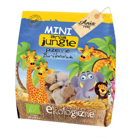 Mini biscuiți de junglă BIO 100 g