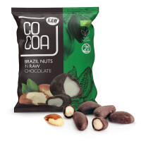 Nuci de Brazilia în ciocolată crudă BIO 70 g
