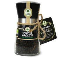 Boabe de piper negru în moară Bio 90 g
