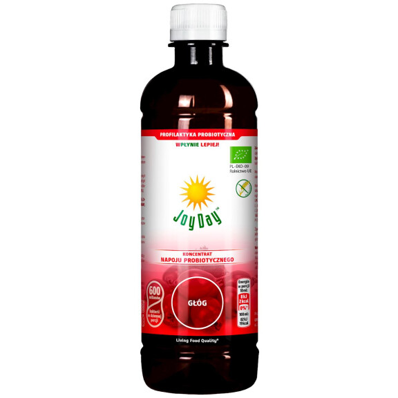 Băutură probiotică fără gluten din păducel, concentrată BIO 500 ml