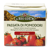 Piure de roșii passata în cutie BIO 500 ml