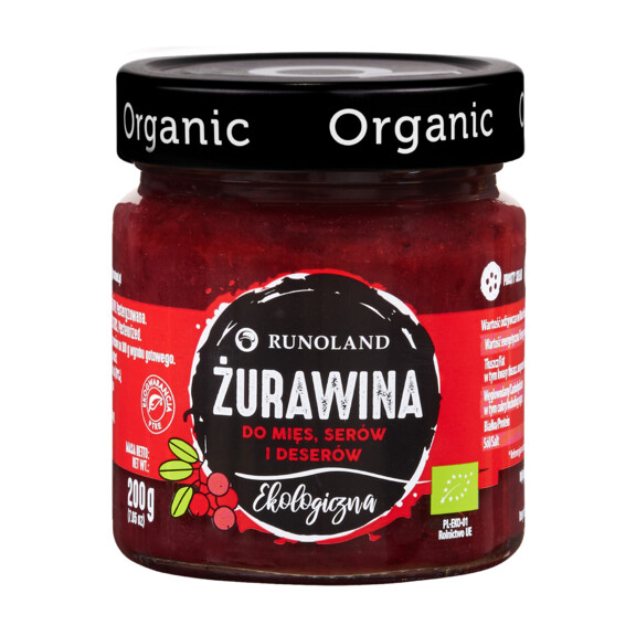 Merișoare pentru carne, brânzeturi și deserturi BIO 200 g